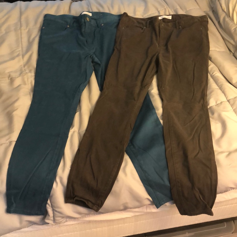 2 pairs loft leggings